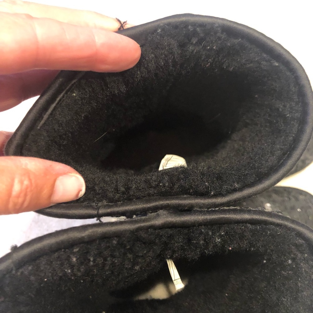 Black Sequin Ugg’s - Picture 3 of 5